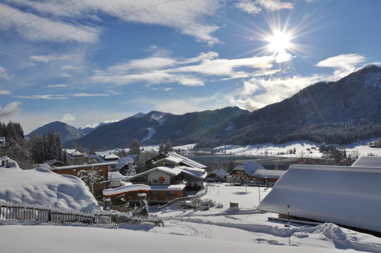 Erdhaeuser Und Apartments Mit Seeblick Und Alleinlage Weissensee Exteriör bild